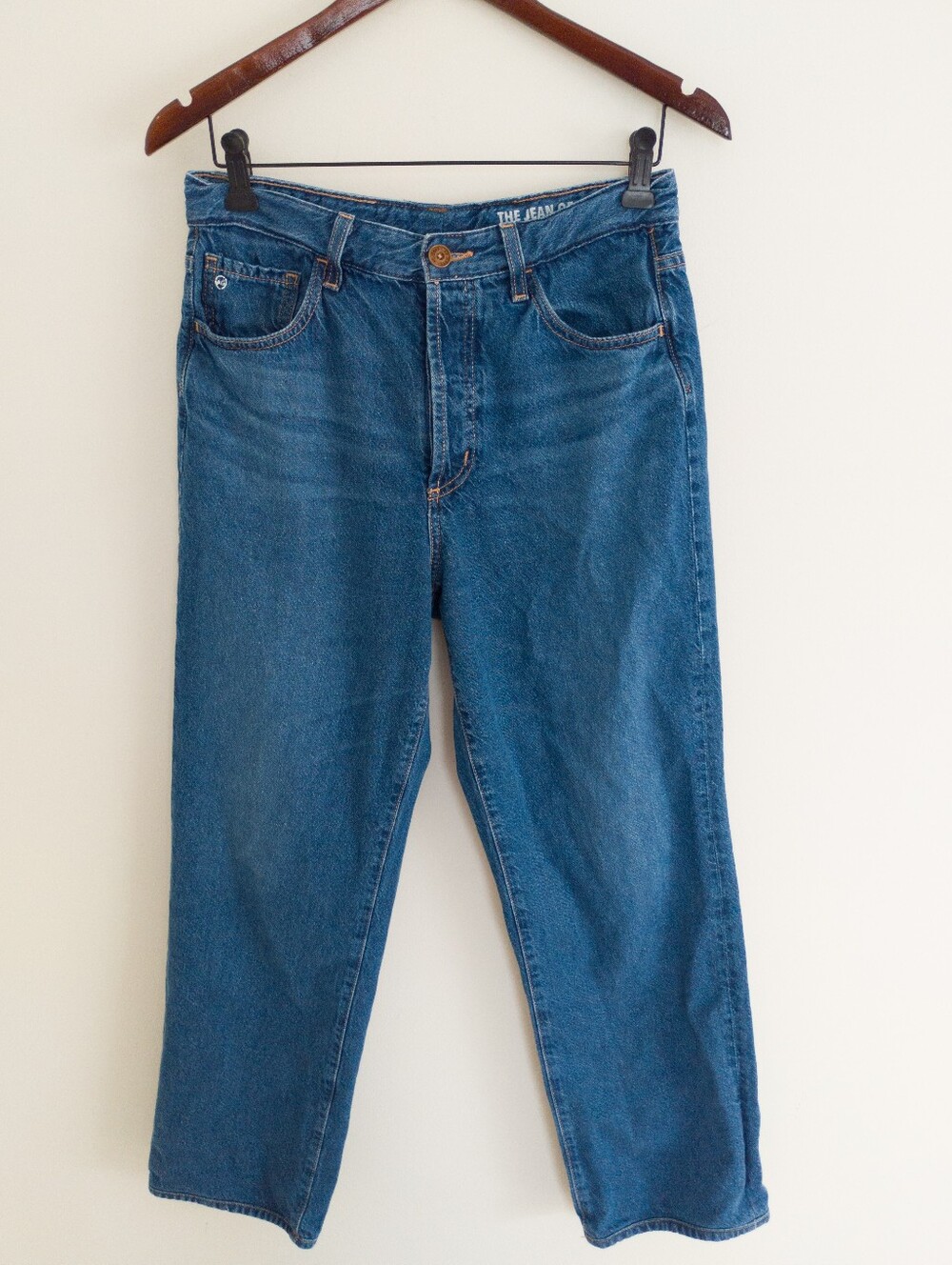 AG Jeans Alexxis High Rise Vintage Straight The Jean of Tomorrow Organic Hemp 30